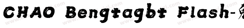 CHAO Bengtagbt Flash字体转换